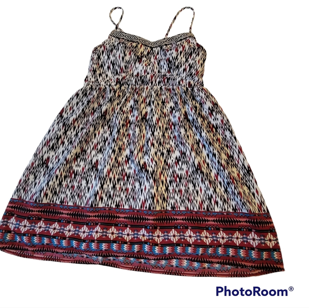 Three pink hearts midi sundress. Size L.